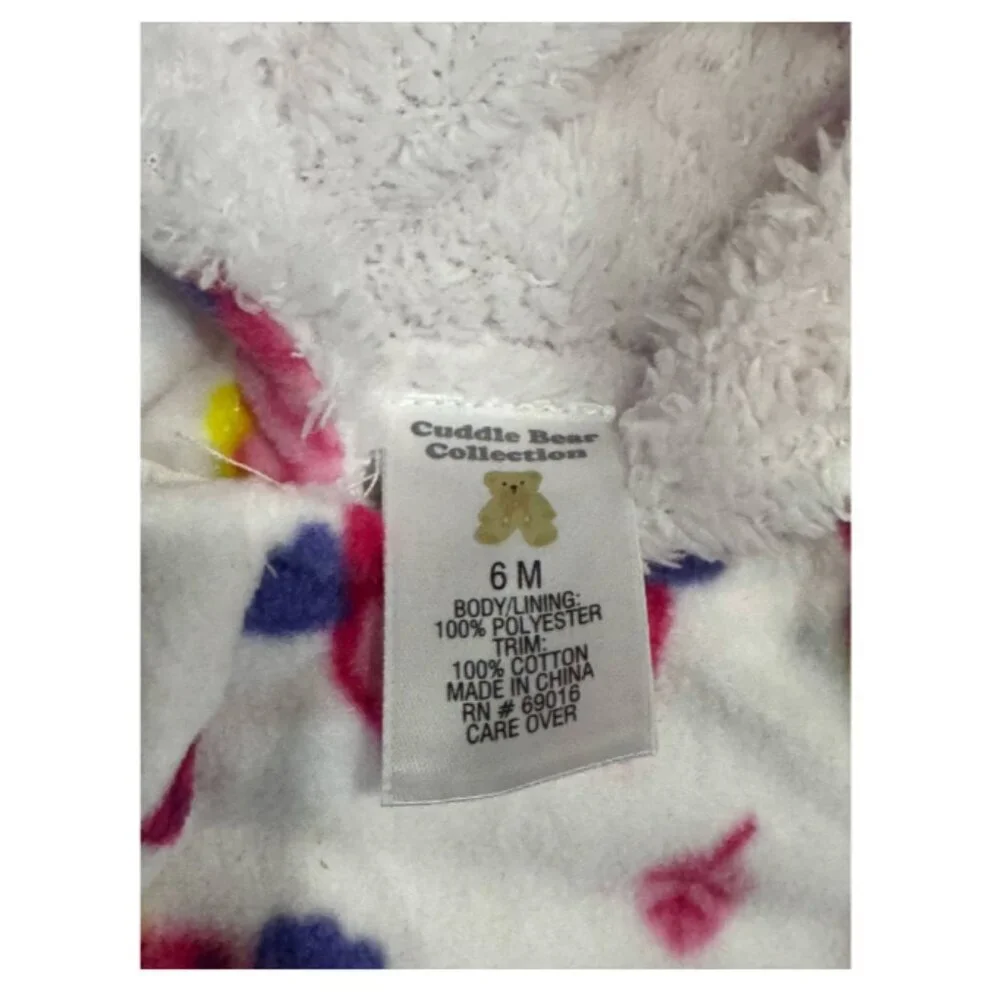 Cuddle Bear Collection Owl Sherpa Lined Onesie Bodysuit